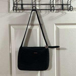 The Sak black woven purse.